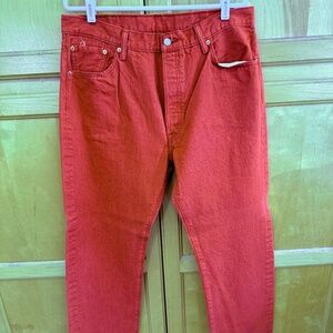 RED Levi 501's  Size 38
